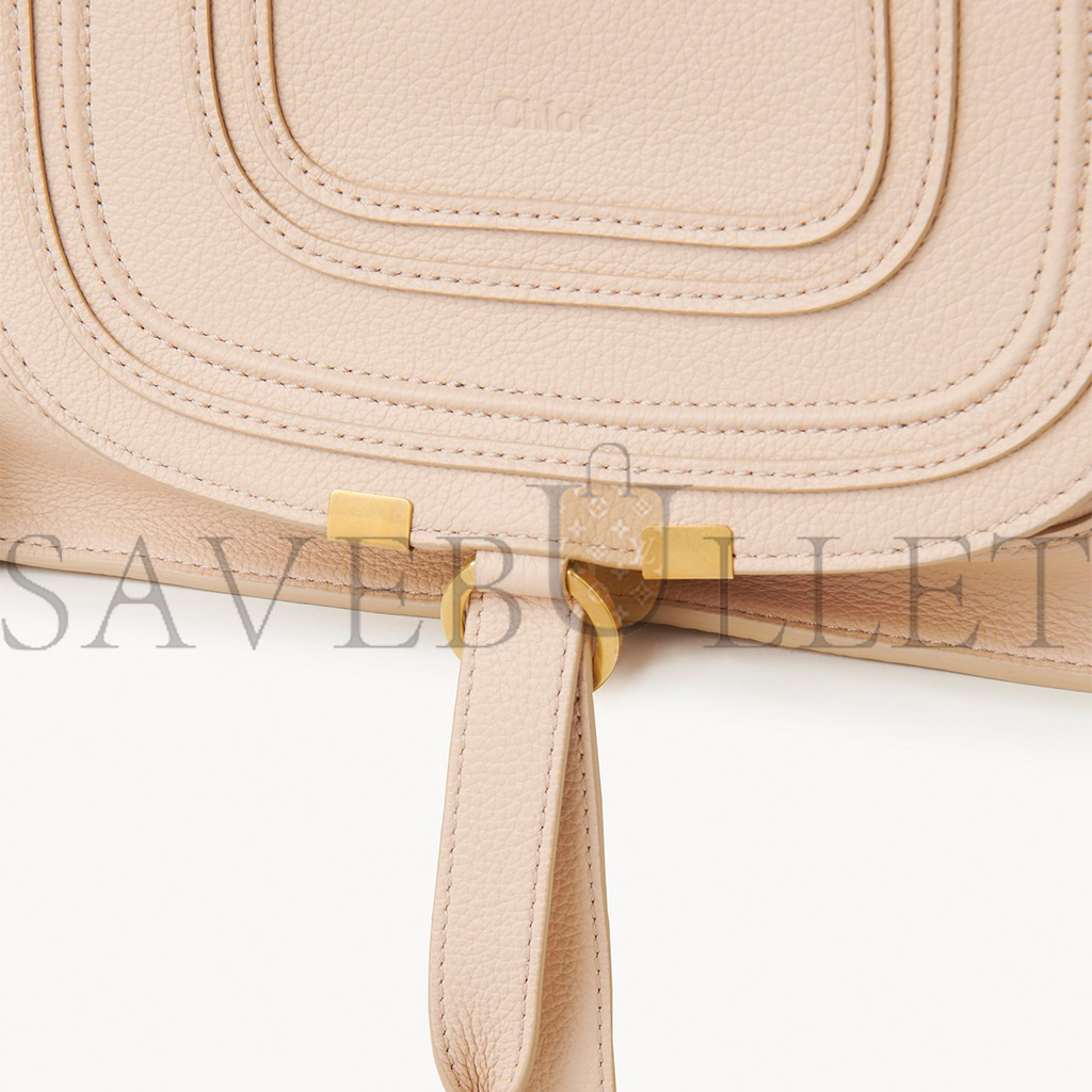 CHLOE SMALL MARCIE BAG IN GRAINED LEATHER CHC22AS628I316J5  (30*23*9cm)